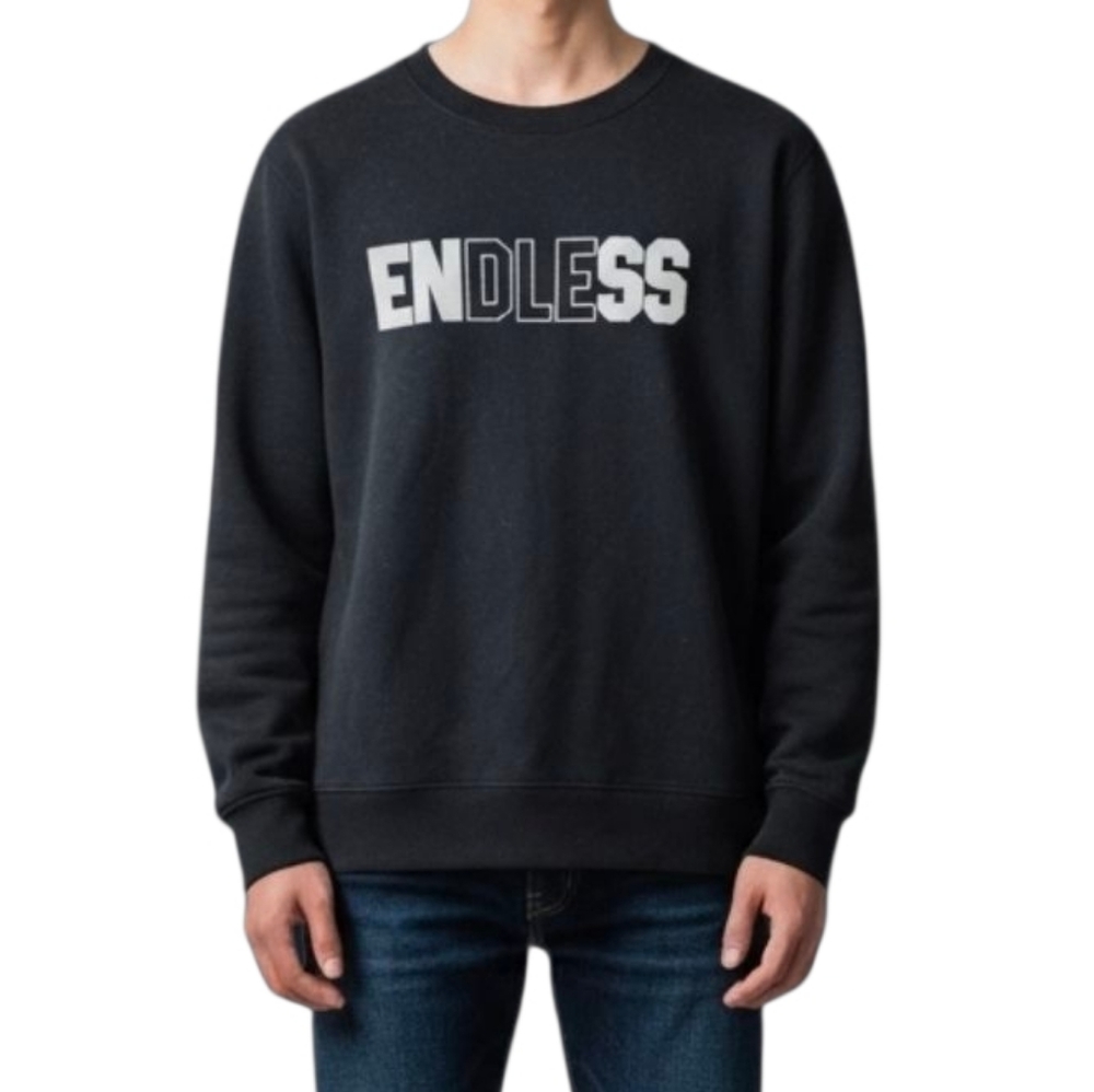 Primark "Endless" Graphic Crewneck Sweatshirt